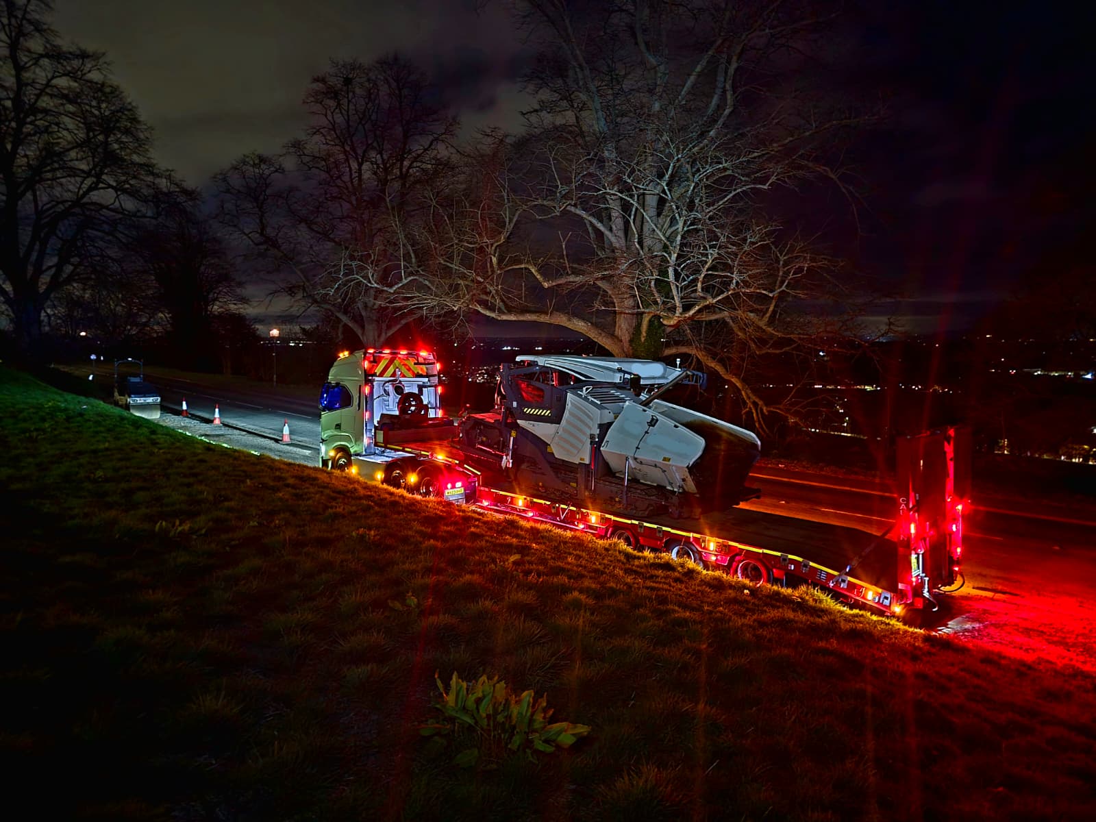 Abnormal load relocated overnight for minimal disruption